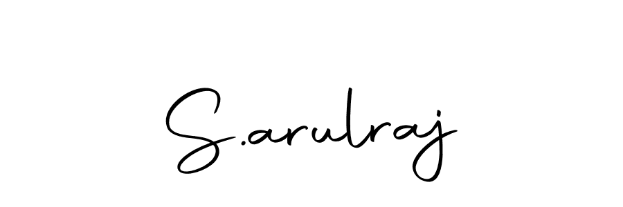 How to make S.arulraj signature? Autography-DOLnW is a professional autograph style. Create handwritten signature for S.arulraj name. S.arulraj signature style 10 images and pictures png