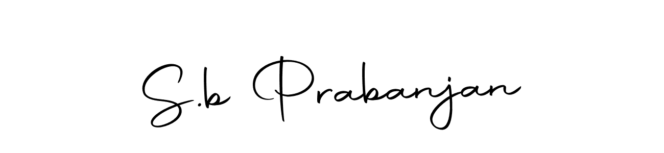 Also we have S.b Prabanjan name is the best signature style. Create professional handwritten signature collection using Autography-DOLnW autograph style. S.b Prabanjan signature style 10 images and pictures png