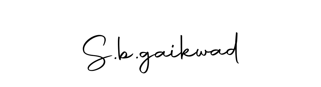 This is the best signature style for the S.b.gaikwad name. Also you like these signature font (Autography-DOLnW). Mix name signature. S.b.gaikwad signature style 10 images and pictures png