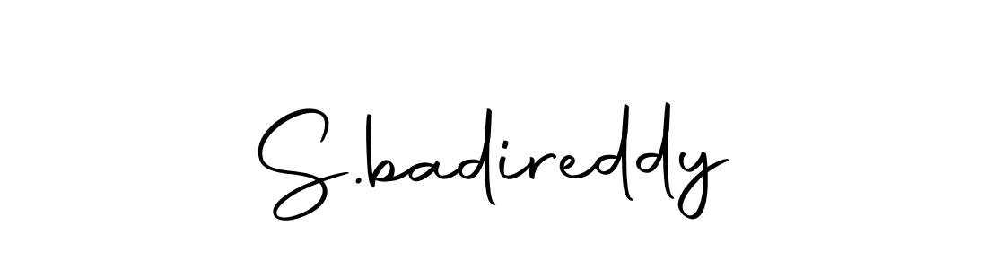 This is the best signature style for the S.badireddy name. Also you like these signature font (Autography-DOLnW). Mix name signature. S.badireddy signature style 10 images and pictures png