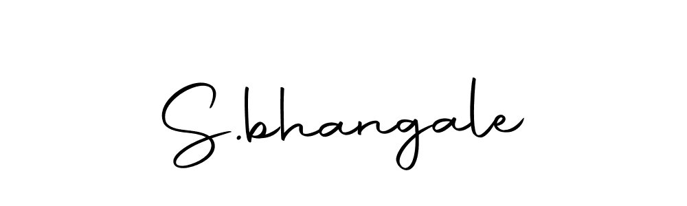 Use a signature maker to create a handwritten signature online. With this signature software, you can design (Autography-DOLnW) your own signature for name S.bhangale. S.bhangale signature style 10 images and pictures png