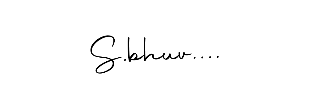 S.bhuv.... stylish signature style. Best Handwritten Sign (Autography-DOLnW) for my name. Handwritten Signature Collection Ideas for my name S.bhuv..... S.bhuv.... signature style 10 images and pictures png