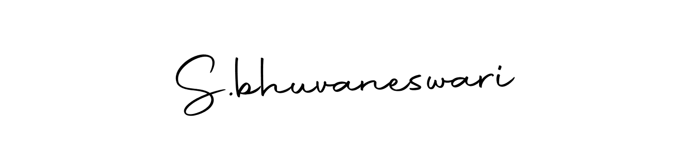 Design your own signature with our free online signature maker. With this signature software, you can create a handwritten (Autography-DOLnW) signature for name S.bhuvaneswari. S.bhuvaneswari signature style 10 images and pictures png