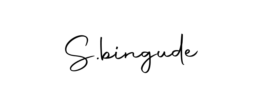 Similarly Autography-DOLnW is the best handwritten signature design. Signature creator online .You can use it as an online autograph creator for name S.bingude. S.bingude signature style 10 images and pictures png