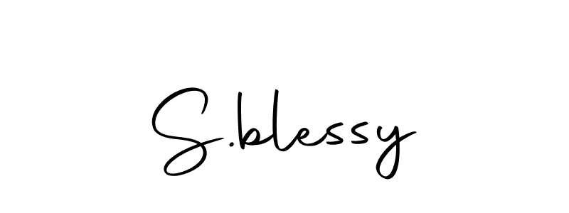 How to Draw S.blessy signature style? Autography-DOLnW is a latest design signature styles for name S.blessy. S.blessy signature style 10 images and pictures png