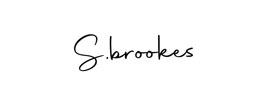 Create a beautiful signature design for name S.brookes. With this signature (Autography-DOLnW) fonts, you can make a handwritten signature for free. S.brookes signature style 10 images and pictures png