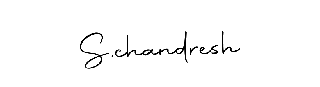Also we have S.chandresh name is the best signature style. Create professional handwritten signature collection using Autography-DOLnW autograph style. S.chandresh signature style 10 images and pictures png