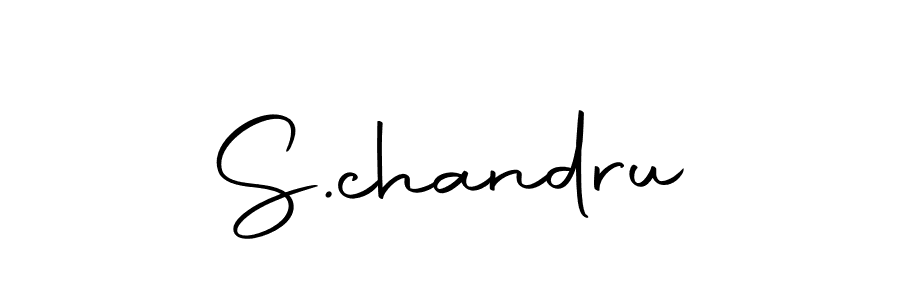 Make a beautiful signature design for name S.chandru. With this signature (Autography-DOLnW) style, you can create a handwritten signature for free. S.chandru signature style 10 images and pictures png