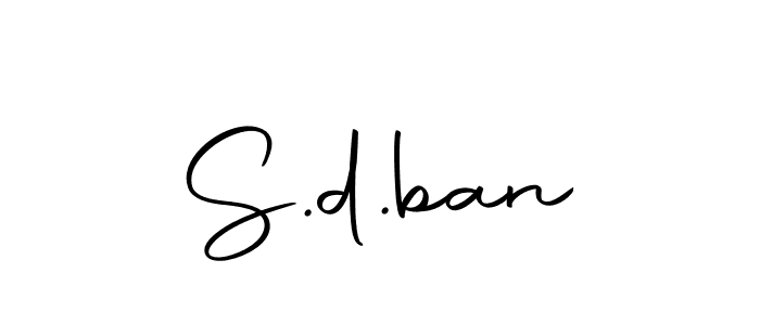 This is the best signature style for the S.d.ban name. Also you like these signature font (Autography-DOLnW). Mix name signature. S.d.ban signature style 10 images and pictures png