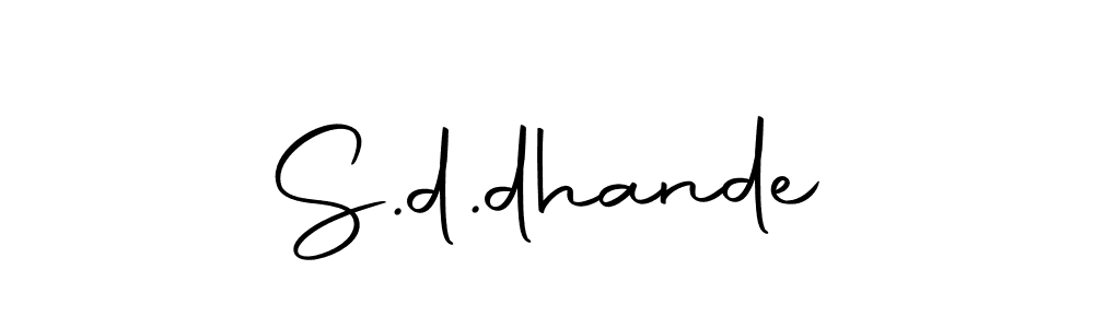 Also You can easily find your signature by using the search form. We will create S.d.dhande name handwritten signature images for you free of cost using Autography-DOLnW sign style. S.d.dhande signature style 10 images and pictures png