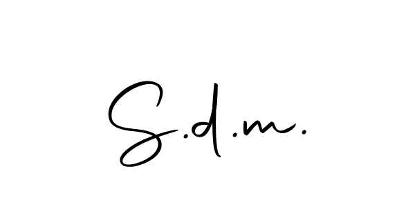 Make a beautiful signature design for name S.d.m.. Use this online signature maker to create a handwritten signature for free. S.d.m. signature style 10 images and pictures png