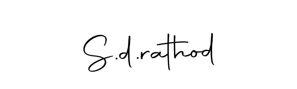 The best way (Autography-DOLnW) to make a short signature is to pick only two or three words in your name. The name S.d.rathod include a total of six letters. For converting this name. S.d.rathod signature style 10 images and pictures png