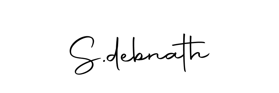 Make a short S.debnath signature style. Manage your documents anywhere anytime using Autography-DOLnW. Create and add eSignatures, submit forms, share and send files easily. S.debnath signature style 10 images and pictures png