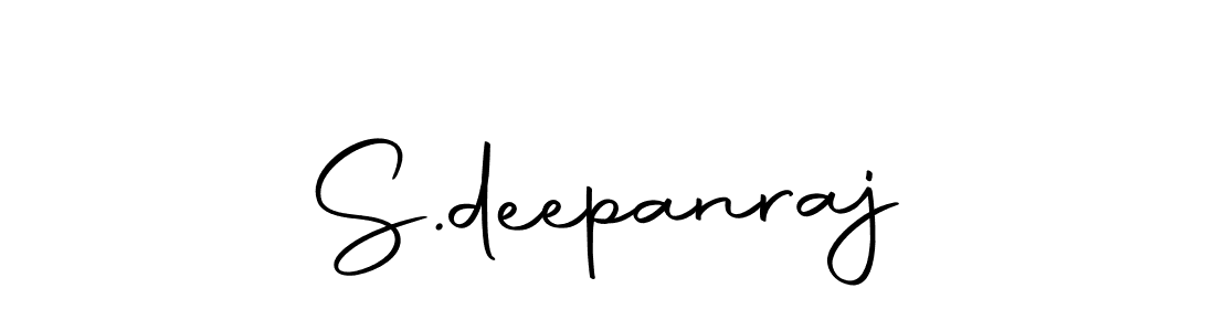 How to make S.deepanraj signature? Autography-DOLnW is a professional autograph style. Create handwritten signature for S.deepanraj name. S.deepanraj signature style 10 images and pictures png