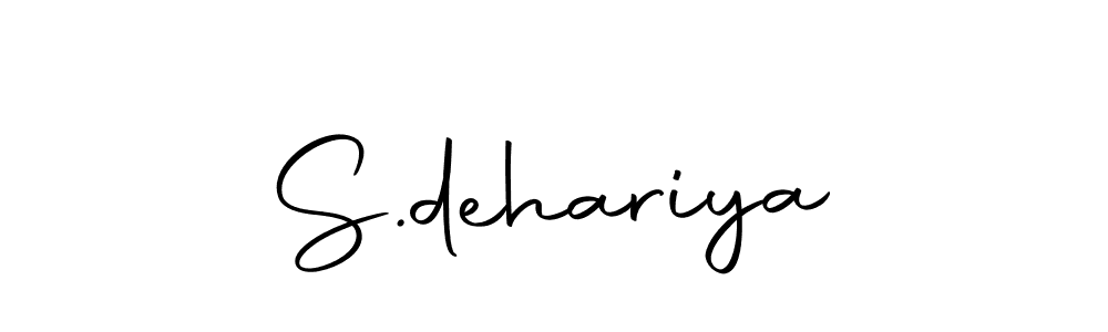Make a beautiful signature design for name S.dehariya. Use this online signature maker to create a handwritten signature for free. S.dehariya signature style 10 images and pictures png