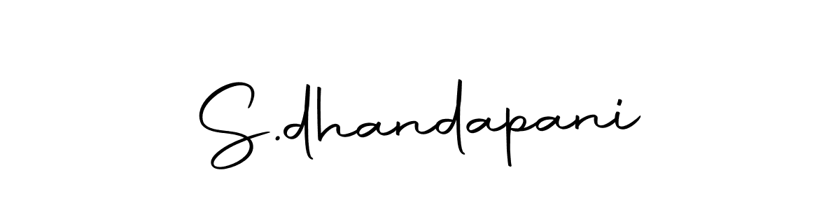 Make a beautiful signature design for name S.dhandapani. With this signature (Autography-DOLnW) style, you can create a handwritten signature for free. S.dhandapani signature style 10 images and pictures png