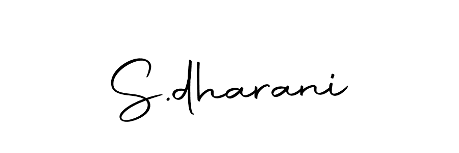 Make a beautiful signature design for name S.dharani. With this signature (Autography-DOLnW) style, you can create a handwritten signature for free. S.dharani signature style 10 images and pictures png