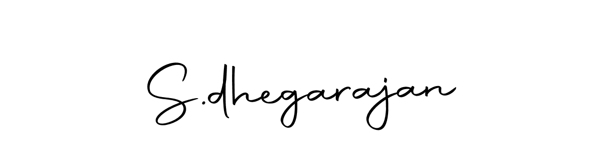 The best way (Autography-DOLnW) to make a short signature is to pick only two or three words in your name. The name S.dhegarajan include a total of six letters. For converting this name. S.dhegarajan signature style 10 images and pictures png