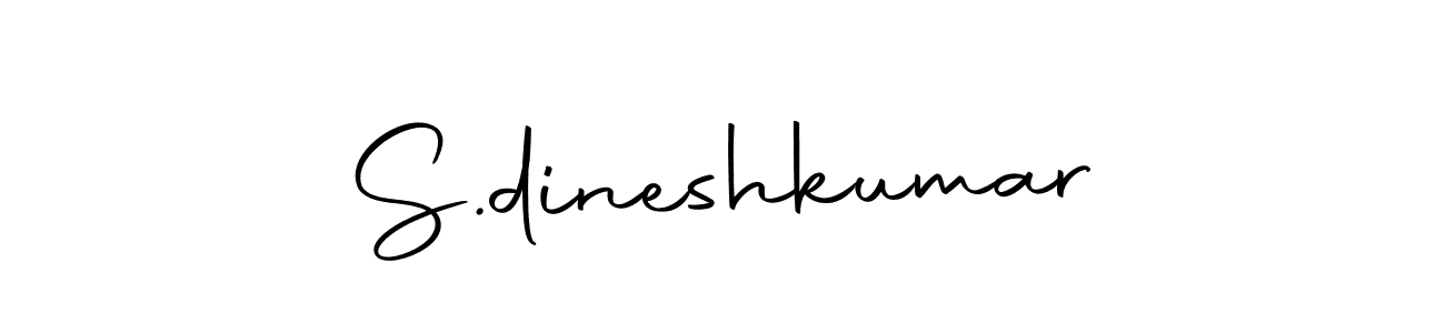 This is the best signature style for the S.dineshkumar name. Also you like these signature font (Autography-DOLnW). Mix name signature. S.dineshkumar signature style 10 images and pictures png