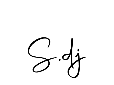 This is the best signature style for the S.dj name. Also you like these signature font (Autography-DOLnW). Mix name signature. S.dj signature style 10 images and pictures png