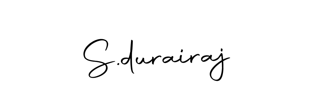 Make a beautiful signature design for name S.durairaj. With this signature (Autography-DOLnW) style, you can create a handwritten signature for free. S.durairaj signature style 10 images and pictures png
