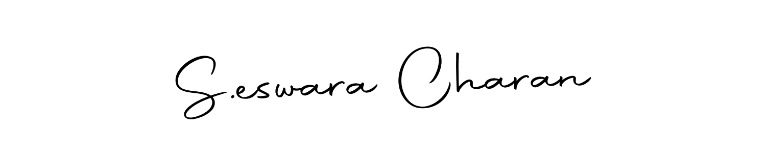 Once you've used our free online signature maker to create your best signature Autography-DOLnW style, it's time to enjoy all of the benefits that S.eswara Charan name signing documents. S.eswara Charan signature style 10 images and pictures png