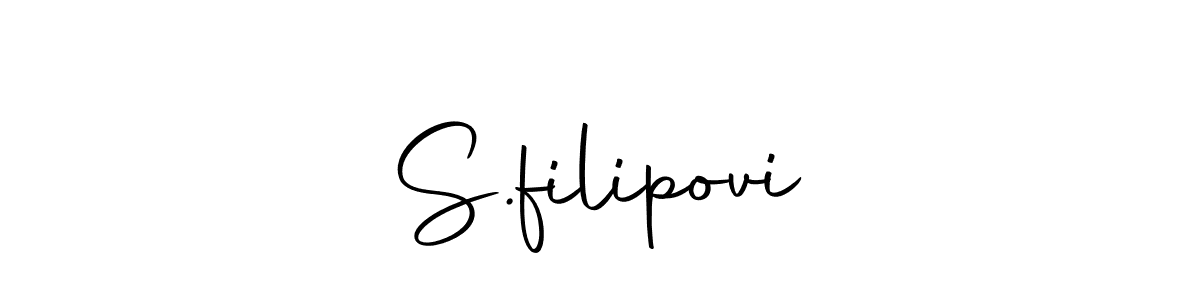 Also we have S.filipović name is the best signature style. Create professional handwritten signature collection using Autography-DOLnW autograph style. S.filipović signature style 10 images and pictures png