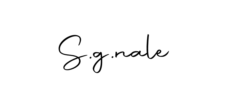 Also we have S.g.nale name is the best signature style. Create professional handwritten signature collection using Autography-DOLnW autograph style. S.g.nale signature style 10 images and pictures png