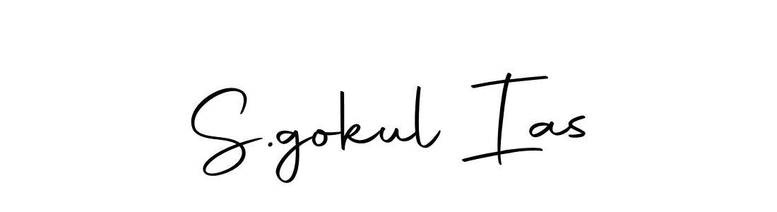 The best way (Autography-DOLnW) to make a short signature is to pick only two or three words in your name. The name S.gokul Ias include a total of six letters. For converting this name. S.gokul Ias signature style 10 images and pictures png