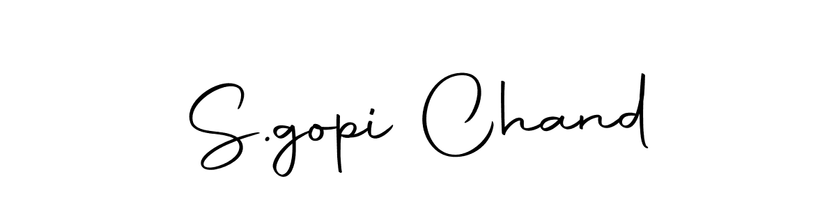 Make a beautiful signature design for name S.gopi Chand. Use this online signature maker to create a handwritten signature for free. S.gopi Chand signature style 10 images and pictures png