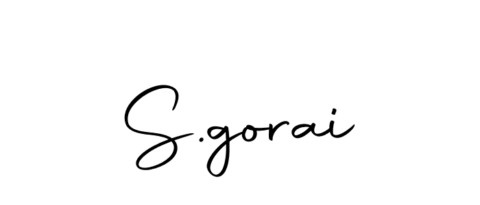 Create a beautiful signature design for name S.gorai. With this signature (Autography-DOLnW) fonts, you can make a handwritten signature for free. S.gorai signature style 10 images and pictures png