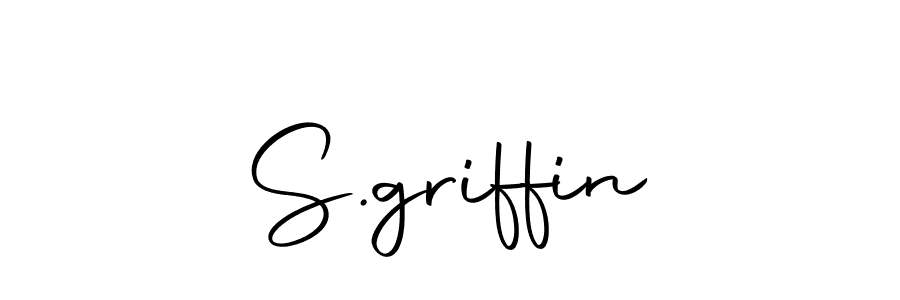 Design your own signature with our free online signature maker. With this signature software, you can create a handwritten (Autography-DOLnW) signature for name S.griffin. S.griffin signature style 10 images and pictures png