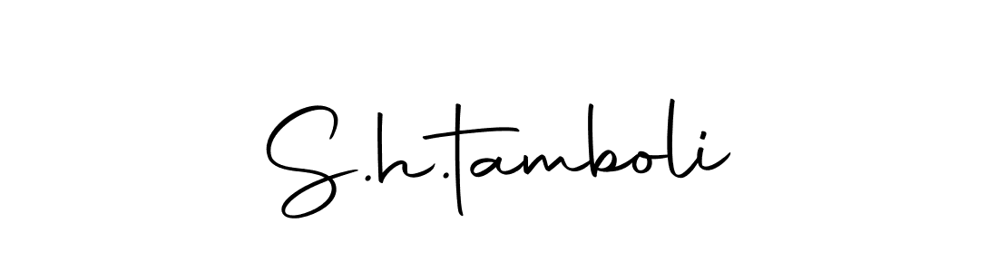 You can use this online signature creator to create a handwritten signature for the name S.h.tamboli. This is the best online autograph maker. S.h.tamboli signature style 10 images and pictures png