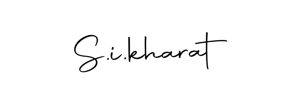 Use a signature maker to create a handwritten signature online. With this signature software, you can design (Autography-DOLnW) your own signature for name S.i.kharat. S.i.kharat signature style 10 images and pictures png