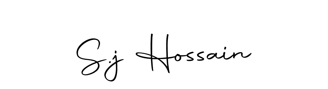 You can use this online signature creator to create a handwritten signature for the name S.j Hossain. This is the best online autograph maker. S.j Hossain signature style 10 images and pictures png