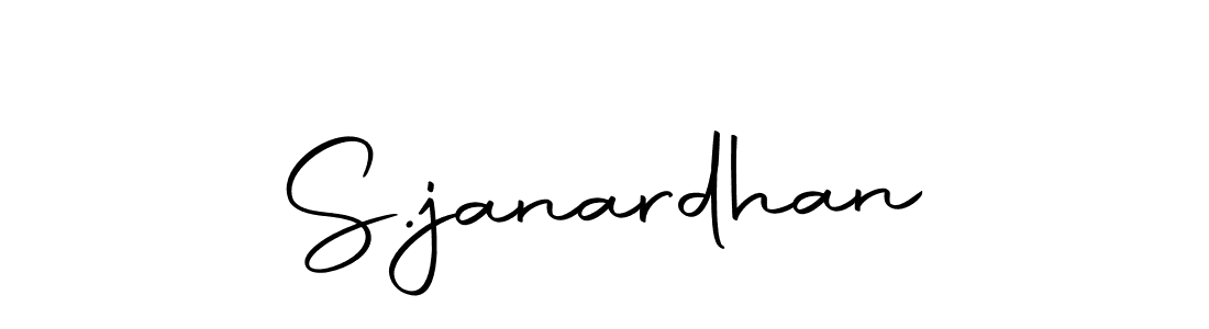 if you are searching for the best signature style for your name S.janardhan. so please give up your signature search. here we have designed multiple signature styles  using Autography-DOLnW. S.janardhan signature style 10 images and pictures png