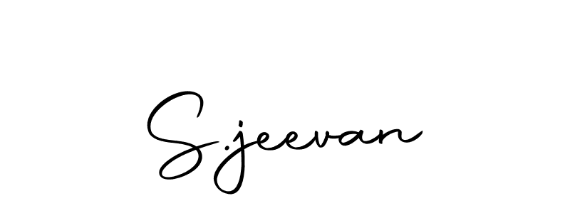 Once you've used our free online signature maker to create your best signature Autography-DOLnW style, it's time to enjoy all of the benefits that S.jeevan name signing documents. S.jeevan signature style 10 images and pictures png