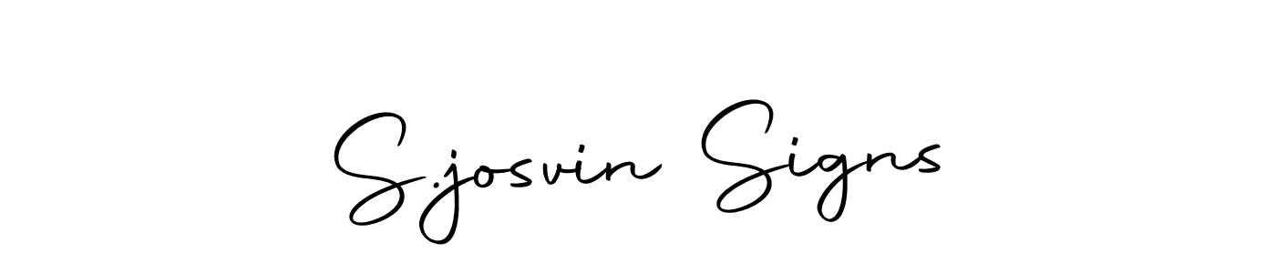 Autography-DOLnW is a professional signature style that is perfect for those who want to add a touch of class to their signature. It is also a great choice for those who want to make their signature more unique. Get S.josvin Signs name to fancy signature for free. S.josvin Signs signature style 10 images and pictures png