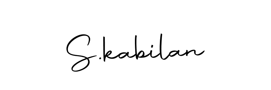 This is the best signature style for the S.kabilan name. Also you like these signature font (Autography-DOLnW). Mix name signature. S.kabilan signature style 10 images and pictures png