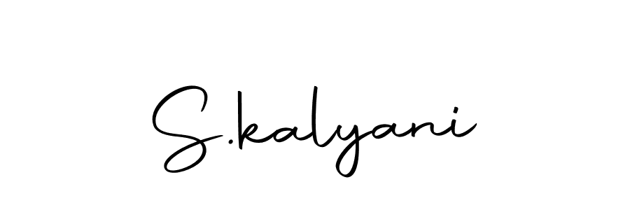 S.kalyani stylish signature style. Best Handwritten Sign (Autography-DOLnW) for my name. Handwritten Signature Collection Ideas for my name S.kalyani. S.kalyani signature style 10 images and pictures png