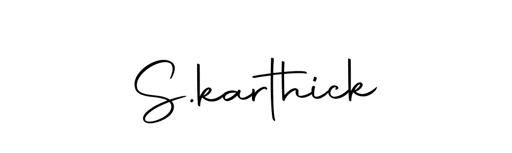 How to make S.karthick signature? Autography-DOLnW is a professional autograph style. Create handwritten signature for S.karthick name. S.karthick signature style 10 images and pictures png