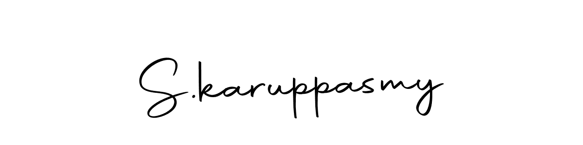 Design your own signature with our free online signature maker. With this signature software, you can create a handwritten (Autography-DOLnW) signature for name S.karuppasmy. S.karuppasmy signature style 10 images and pictures png