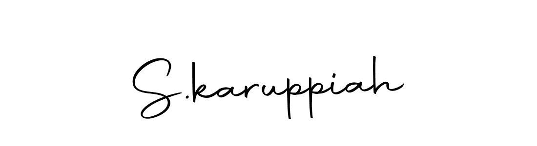 How to make S.karuppiah signature? Autography-DOLnW is a professional autograph style. Create handwritten signature for S.karuppiah name. S.karuppiah signature style 10 images and pictures png