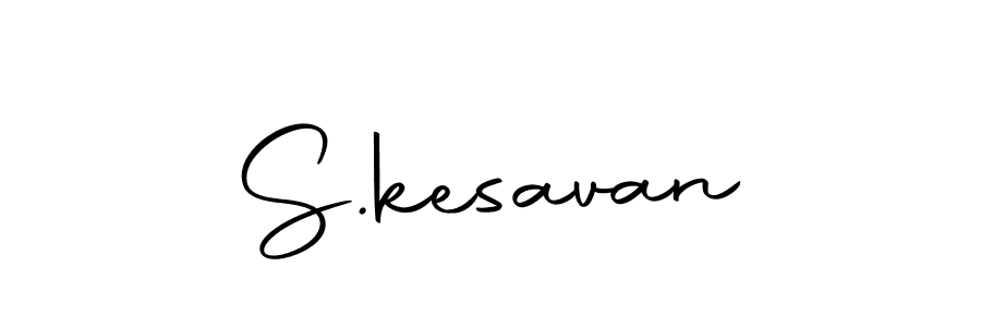 Design your own signature with our free online signature maker. With this signature software, you can create a handwritten (Autography-DOLnW) signature for name S.kesavan. S.kesavan signature style 10 images and pictures png