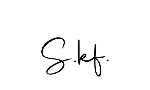 It looks lik you need a new signature style for name S.kf.. Design unique handwritten (Autography-DOLnW) signature with our free signature maker in just a few clicks. S.kf. signature style 10 images and pictures png