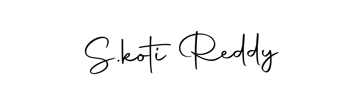 You can use this online signature creator to create a handwritten signature for the name S.koti Reddy. This is the best online autograph maker. S.koti Reddy signature style 10 images and pictures png