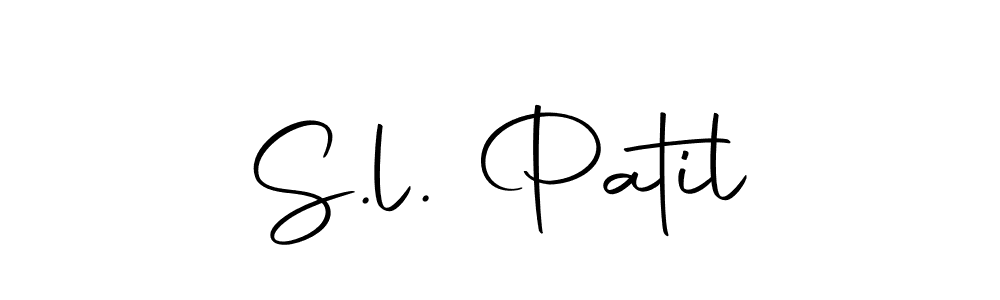 Make a beautiful signature design for name S.l. Patil. Use this online signature maker to create a handwritten signature for free. S.l. Patil signature style 10 images and pictures png