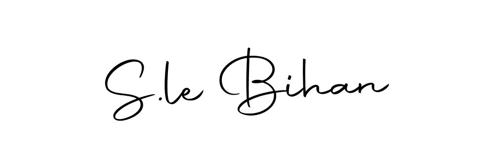 How to make S.le Bihan signature? Autography-DOLnW is a professional autograph style. Create handwritten signature for S.le Bihan name. S.le Bihan signature style 10 images and pictures png