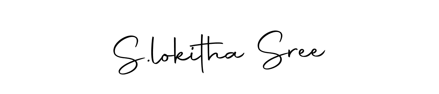 S.lokitha Sree stylish signature style. Best Handwritten Sign (Autography-DOLnW) for my name. Handwritten Signature Collection Ideas for my name S.lokitha Sree. S.lokitha Sree signature style 10 images and pictures png