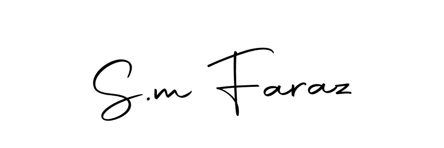 Also You can easily find your signature by using the search form. We will create S.m Faraz name handwritten signature images for you free of cost using Autography-DOLnW sign style. S.m Faraz signature style 10 images and pictures png